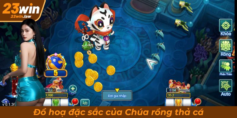 Đồ hoạ đặc sắc của Chúa rồng thả cá