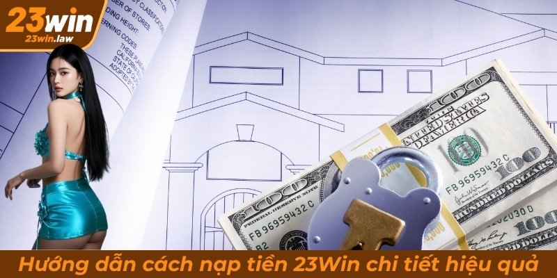 Hướng dẫn cách nạp tiền 23Win chi tiết hiệu quả