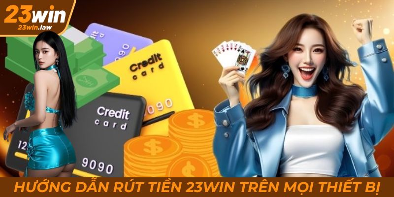 Hướng dẫn rút tiền 23Win trên mọi thiết bị