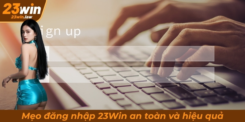 Mẹo đăng nhập 23Win an toàn và hiệu quả
