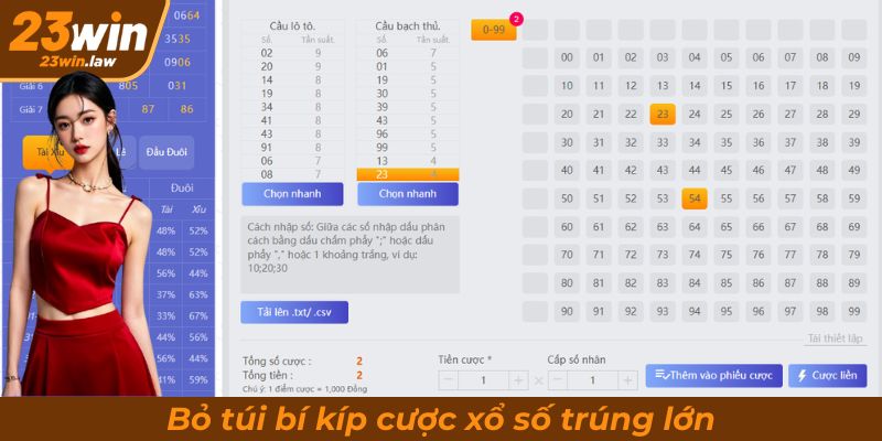 Bỏ túi bí kíp cược xổ số trúng lớn